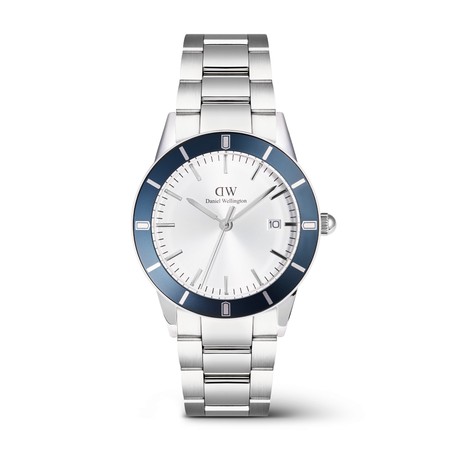 Montre Daniel Wellington - Iconic Paradigma Link Blue Bezel Silver - 40mm