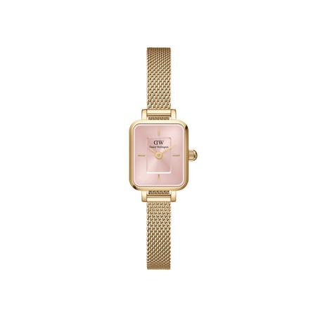 Montre Daniel Wellington - Quadro Mini Evergold Blush - 15.4x18.2mm