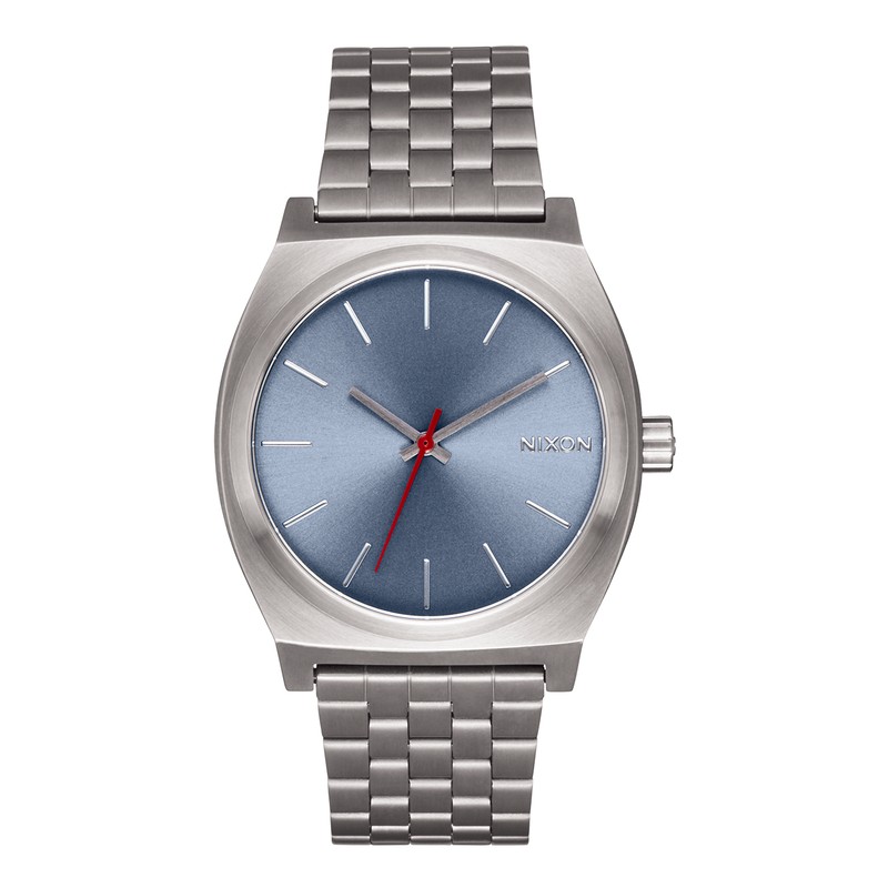 Montre Nixon - Time Teller - Light Gunmetal / Dusty Blue