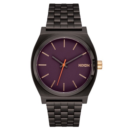 Montre Nixon - Time Teller - Gunmetal / Blackberry / Gold