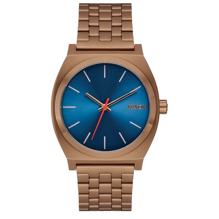 Montre Nixon - Time Teller - Desert Gold / Arles Blue