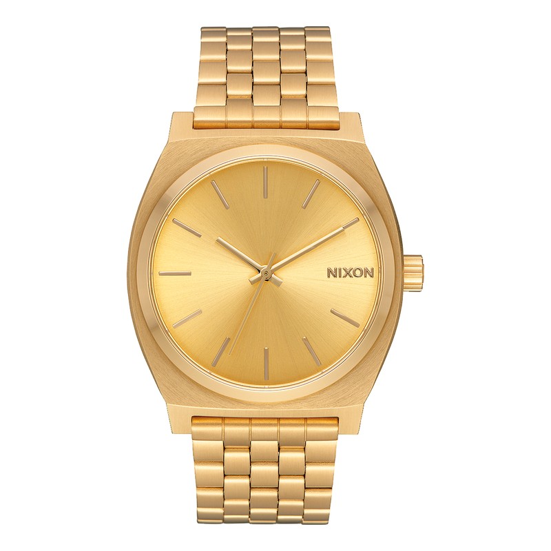 Nixon - Montre Nixon - Time Teller - Gold / Turquoise / Gold