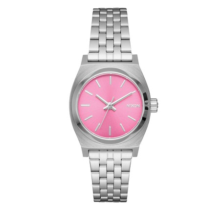 Montre Nixon - Small Time Teller - Silver / Pink