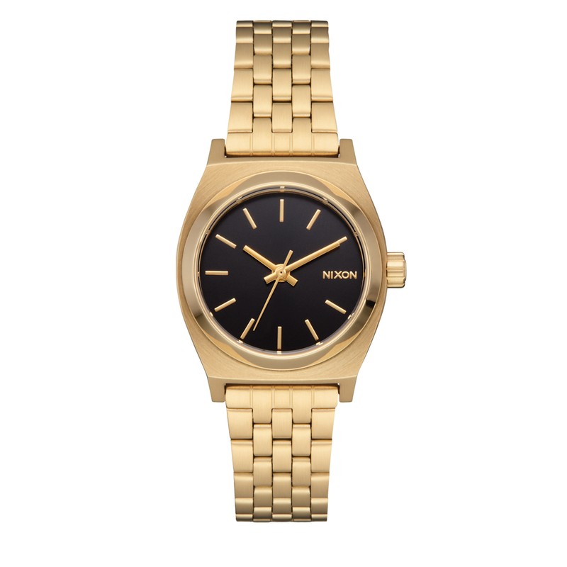 Montre Nixon - Small Time Teller - Gold / Black / Gold
