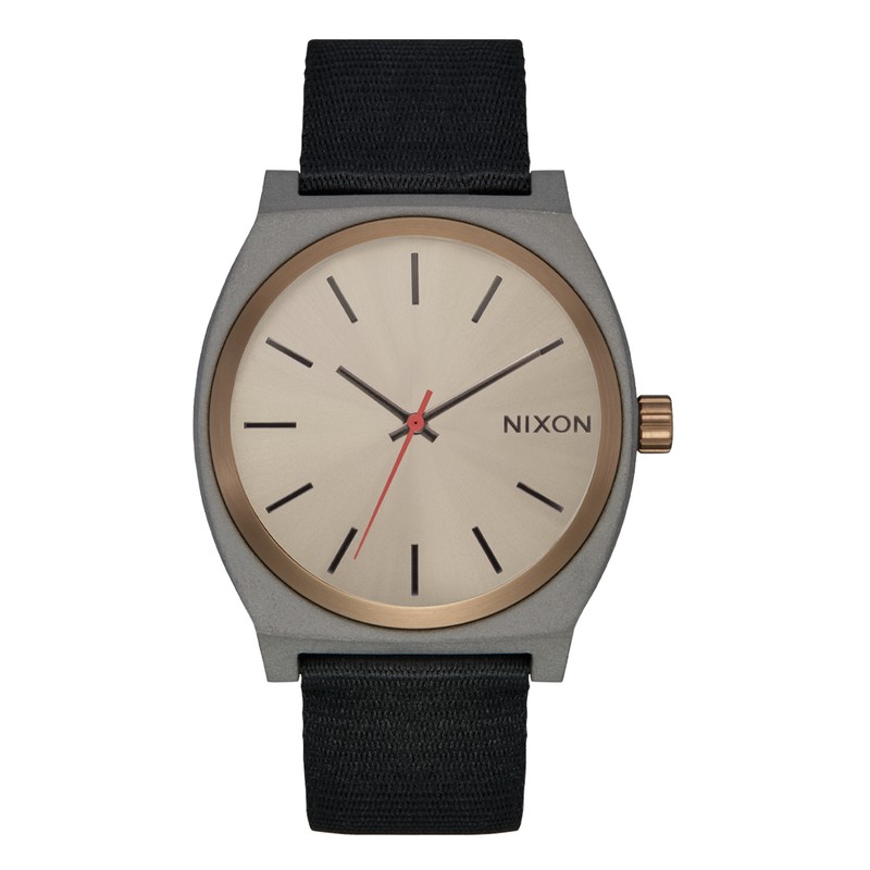 Montre Nixon - Time Teller Nylon - Dark Gray / Pumice / Black