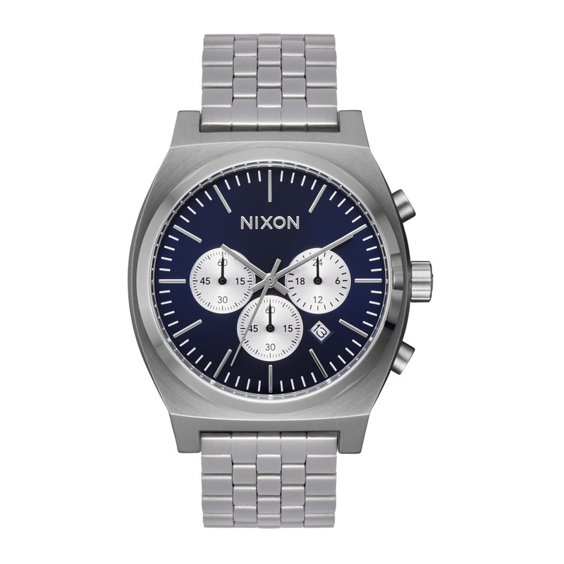 Montre Nixon - Time Teller Chrono - Silver / Midnight / Silver