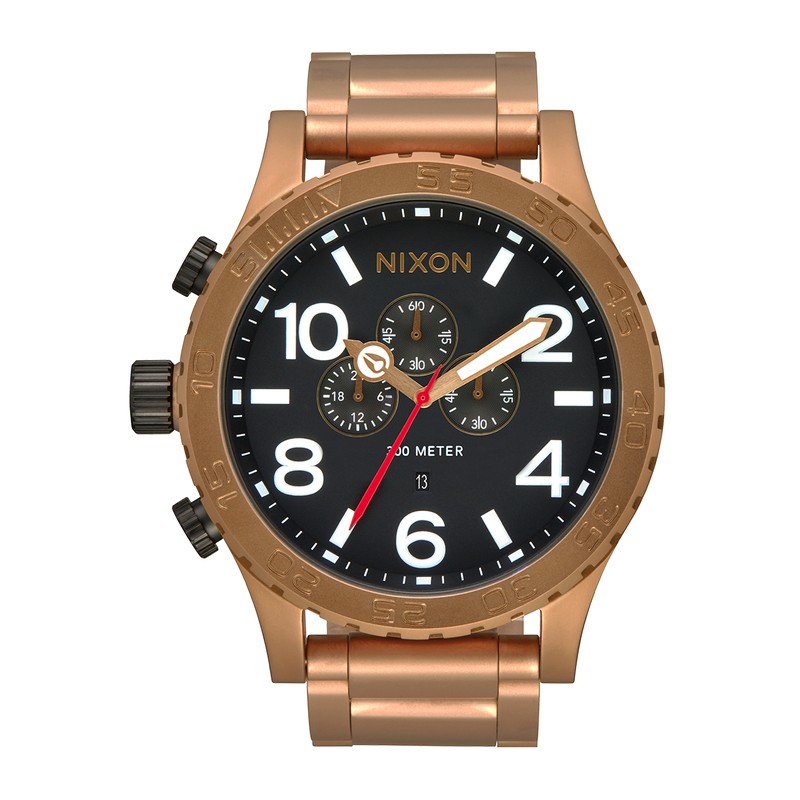 Montre Nixon - 51-30 Chrono - Bronze / Noir