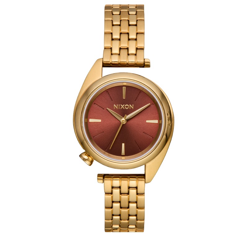 Montre Nixon - Eddy - Tout or / Cognac