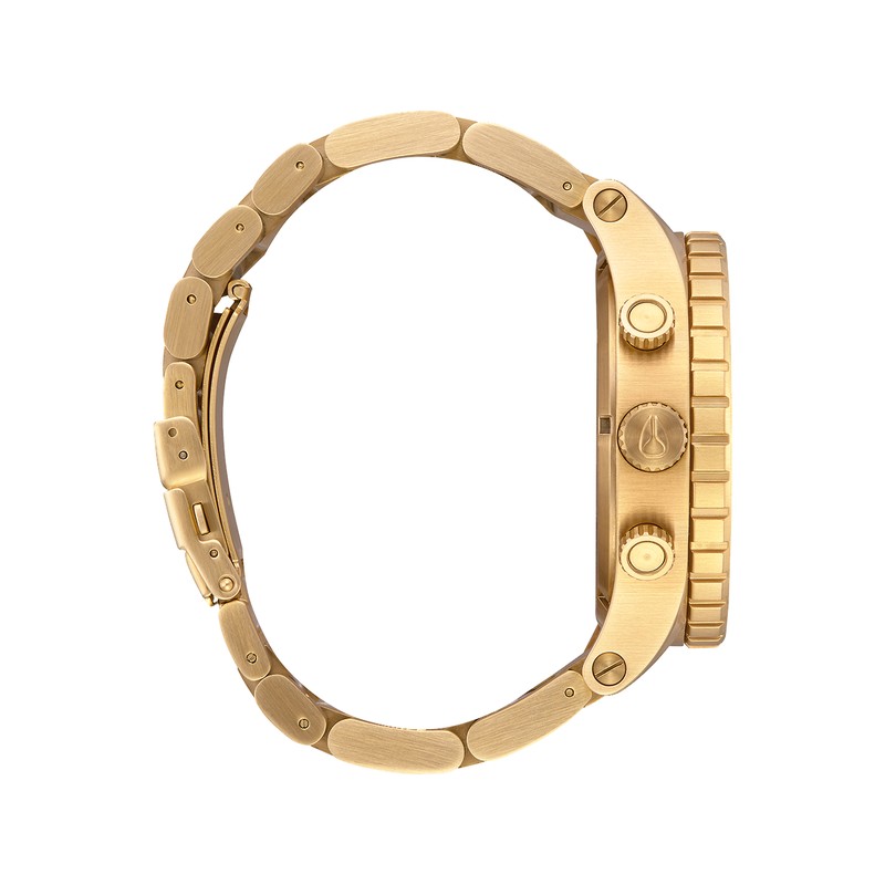 Montre Nixon - 51-30 Chrono - Or et Noir