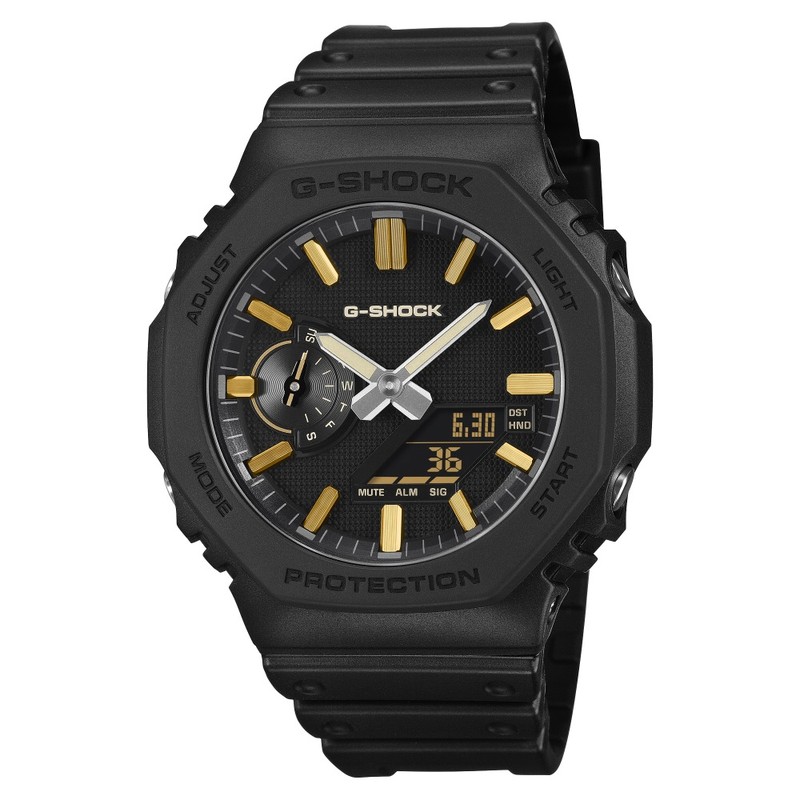 Casio Watch - G-SHOCK GA-2100 - Black and Gold