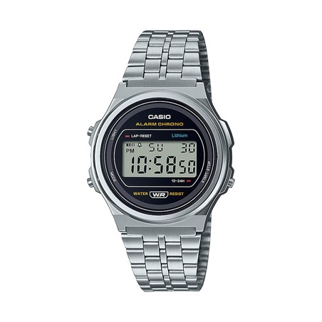 Casio Watch - Vintage - Stainless Steel, Digital