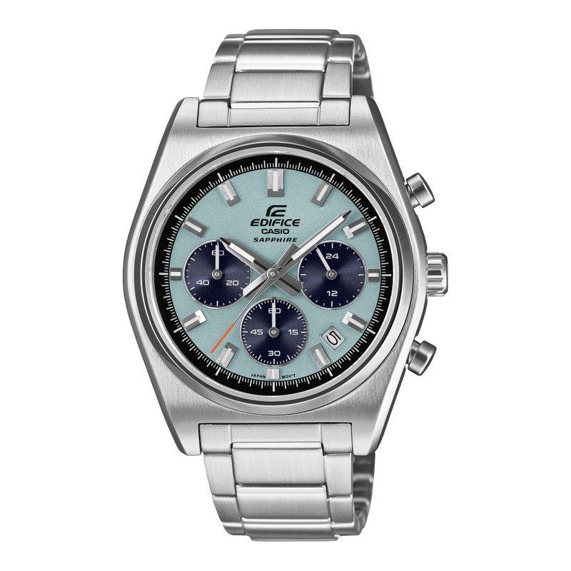 Casio Watch - EDIFICE - Chronograph with Glacier Blue Dial