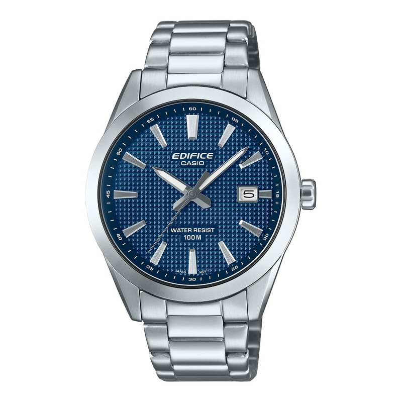 Casio Watch - EDIFICE - Stainless Steel, Blue Dial
