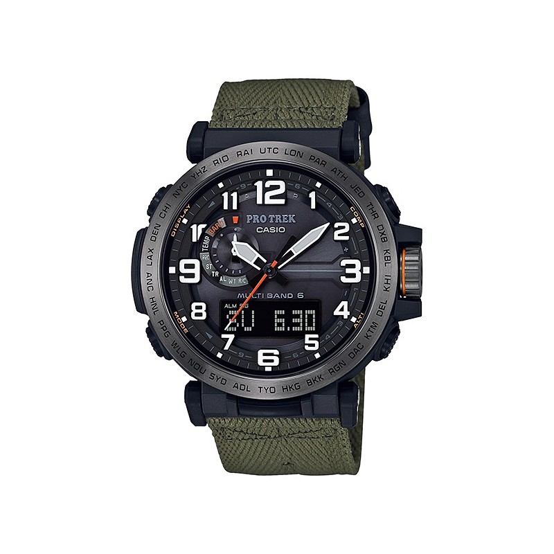 Montre Casio - PRO TREK - Bracelet Kaki