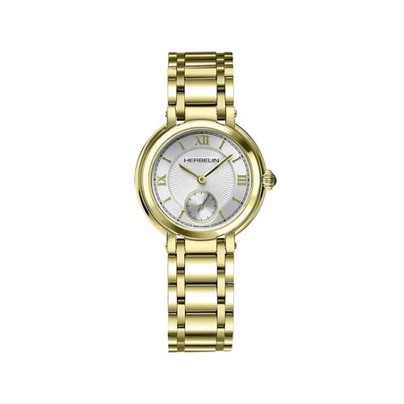 Montre Michel Herbelin - Galet - Petite Seconde - PVD Or Jaune