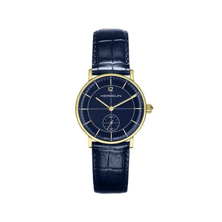 Montre Michel Herbelin - Inspiration - Petite Seconde - Bleu & Or