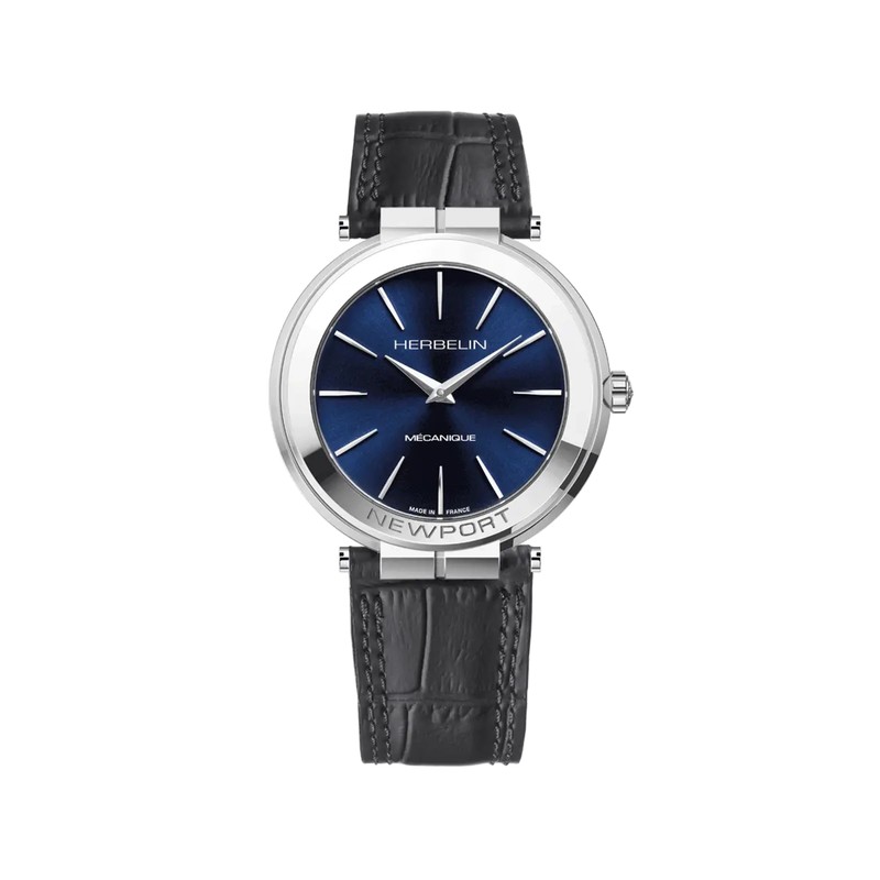 Montre Michel Herbelin - Newport - Slim Mécanique - Bleu