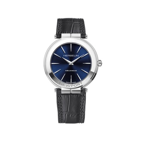 Montre Michel Herbelin - Newport - Slim Mécanique - Bleu