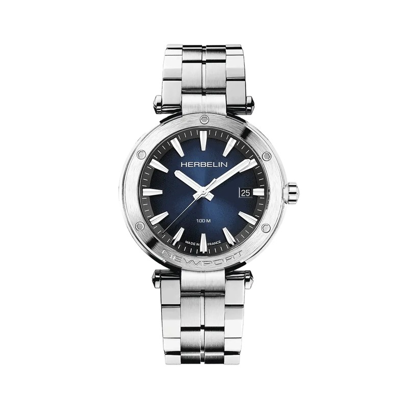 Montre Michel Herbelin - Newport - Quartz - Acier & Bleu