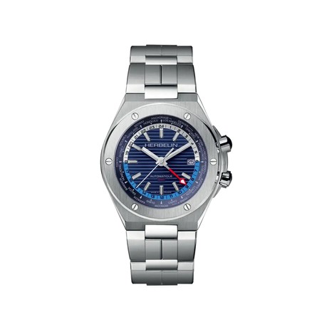 Montre Michel Herbelin - Cap Camarat - GMT - Acier