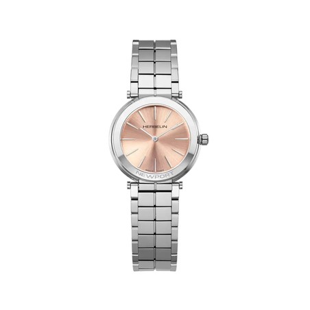 Montre Michel Herbelin - Newport Slim - Quartz - Champagne Rosé & Acier