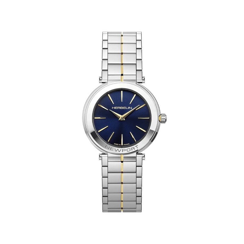 Montre Michel Herbelin - Newport - Slim - Bicolore
