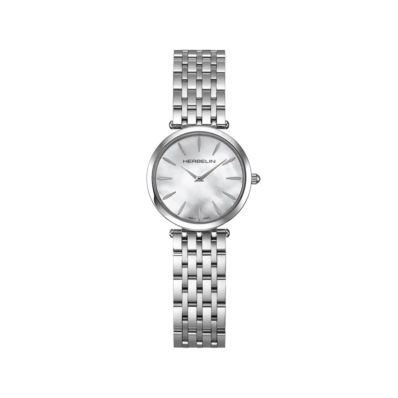 Montre Michel Herbelin - Epsilon - Quartz - Nacre & Acier
