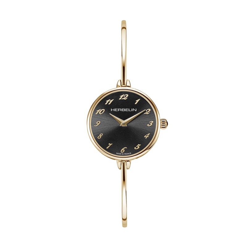 Montre Michel Herbelin - Fil - Quartz - Doré & Noir