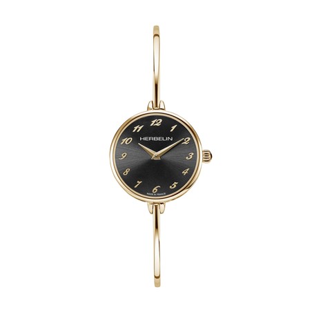 Montre Michel Herbelin - Fil - Quartz - Doré & Noir