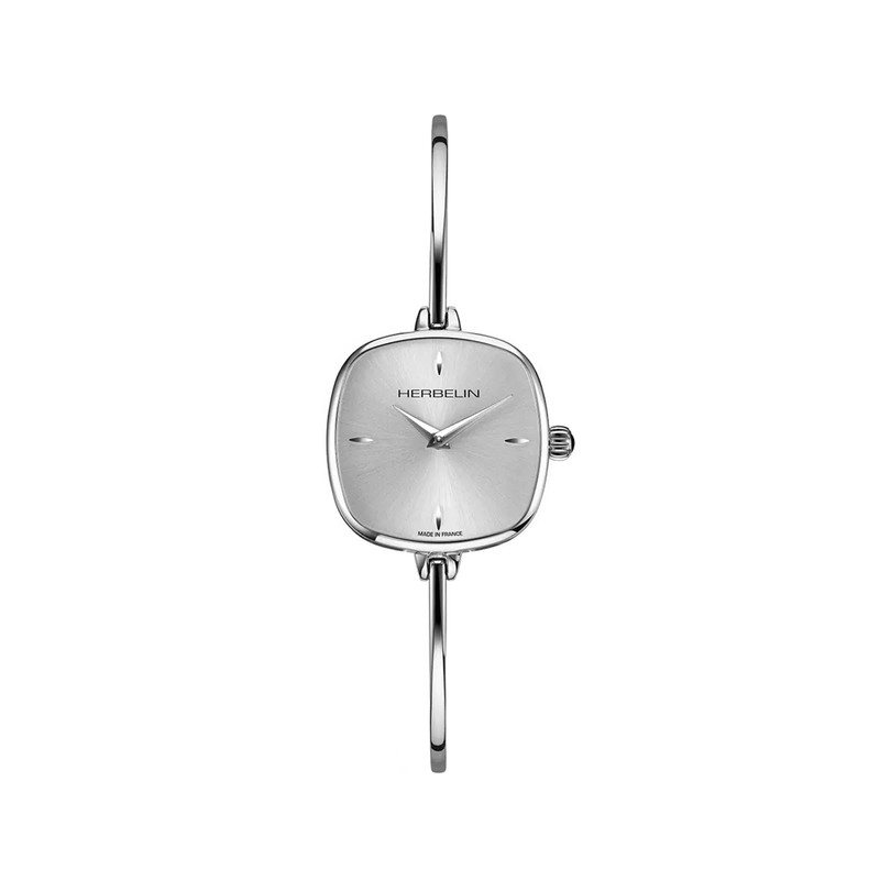 Montre Michel Herbelin - Fil - Quartz - Acier & Blanc