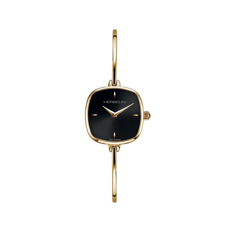 Montre Michel Herbelin - Fil - Quartz - PVD Or Jaune & Noir