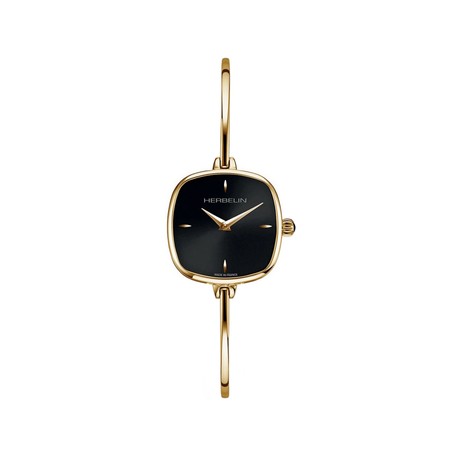 Montre Michel Herbelin - Fil - Quartz - PVD Or Jaune & Noir