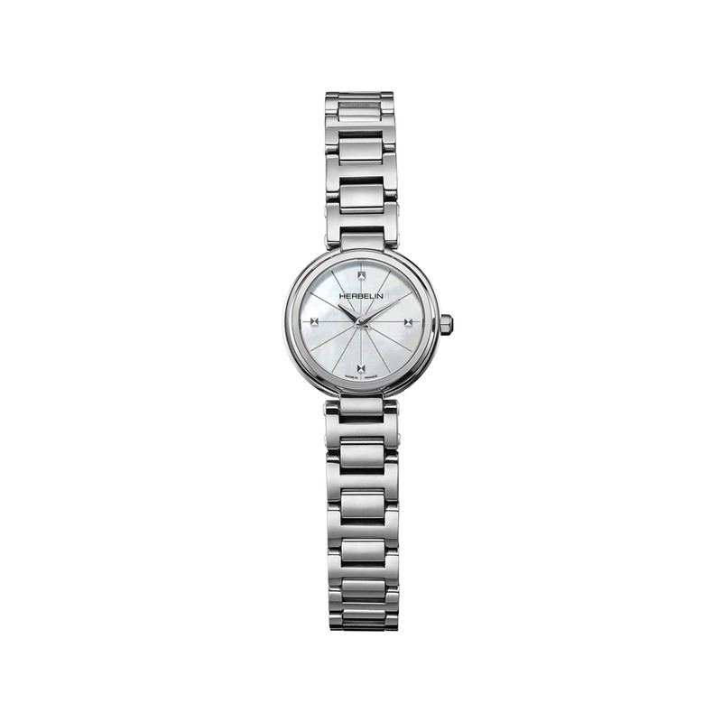 Montre Michel Herbelin - Lady H - Quartz - Acier & Nacre
