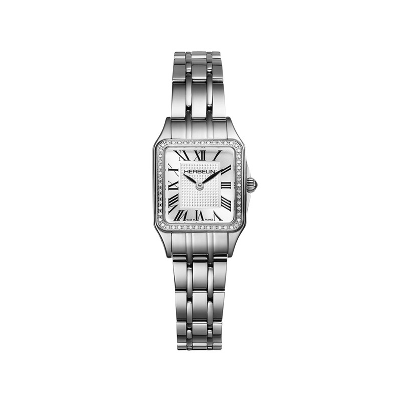 Montre Michel Herbelin - Luna - Mini Quartz - Acier & Diamants