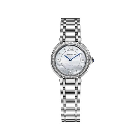 Montre Michel Herbelin - Galet - Quartz - Diamants