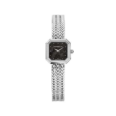 Montre Michel Herbelin - Octogône - Quartz Carré - Acier & Nacre Noire