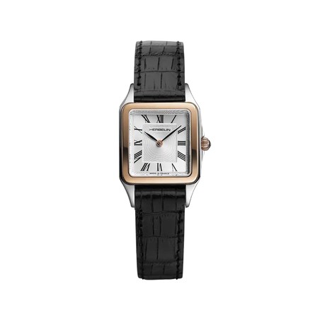 Montre Michel Herbelin - Luna - Quartz - PVD Or Rose & Cuir Noir