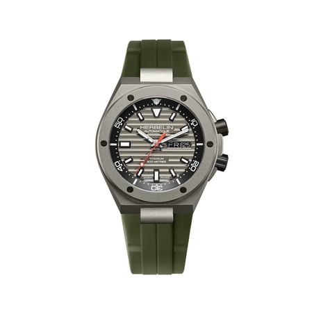Montre Michel Herbelin - Cap Camarat - Automatique Titane Diver - Kaki