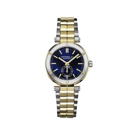 Montre Michel Herbelin - Newport - Quartz - Acier Bicolore & Cuir