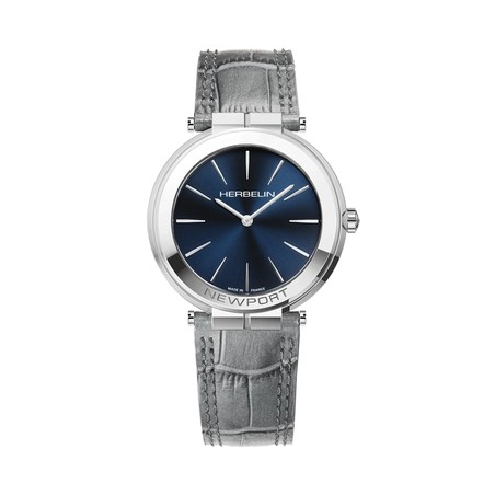Montre Michel Herbelin - Newport - Slim - Bleu & Anthracite