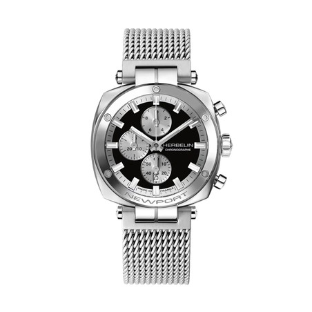 Montre Michel Herbelin - Newport - Héritage Chrono - Maille Milanaise
