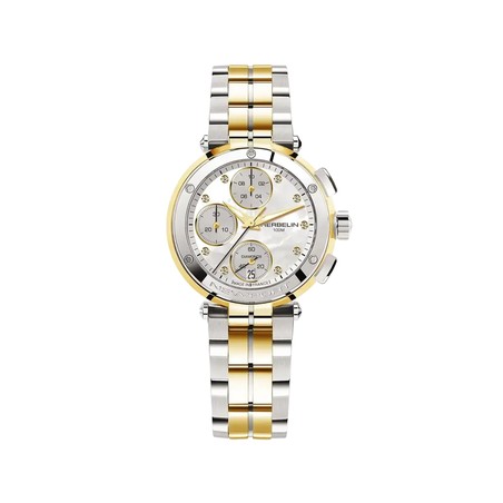 Montre Michel Herbelin - Newport - Chronographe - Bicolore