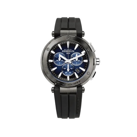 Montre Michel Herbelin - Newport - Chronographe - Acier PVD Noir