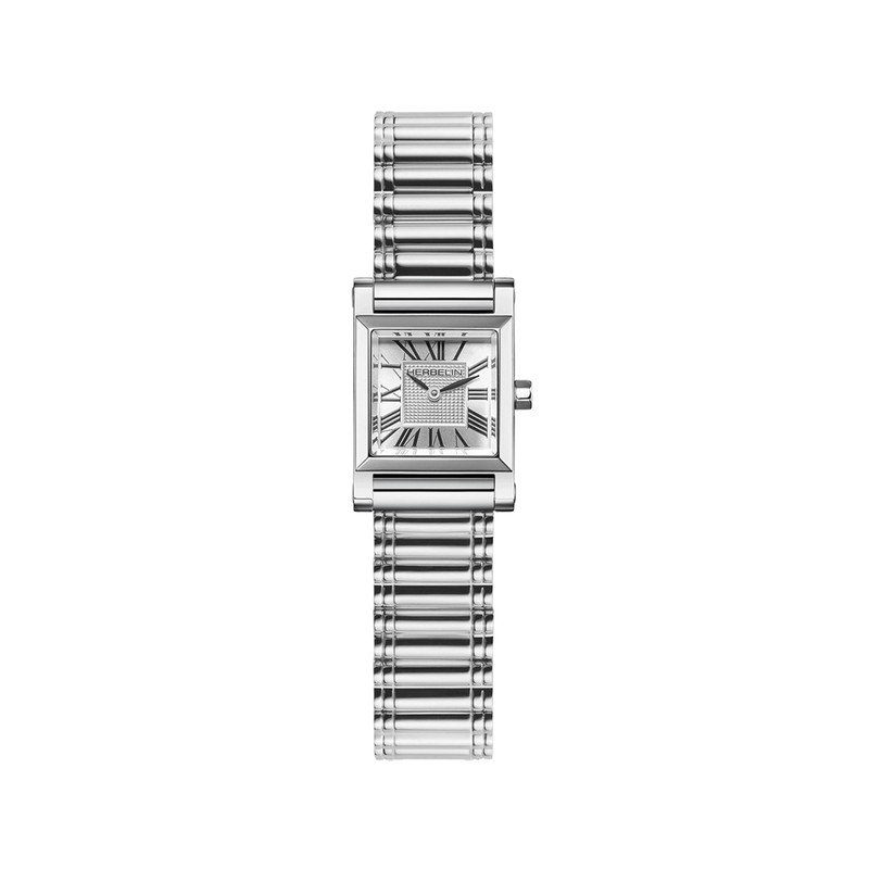 Montre Michel Herbelin - Antarès - Quartz Carré - Acier