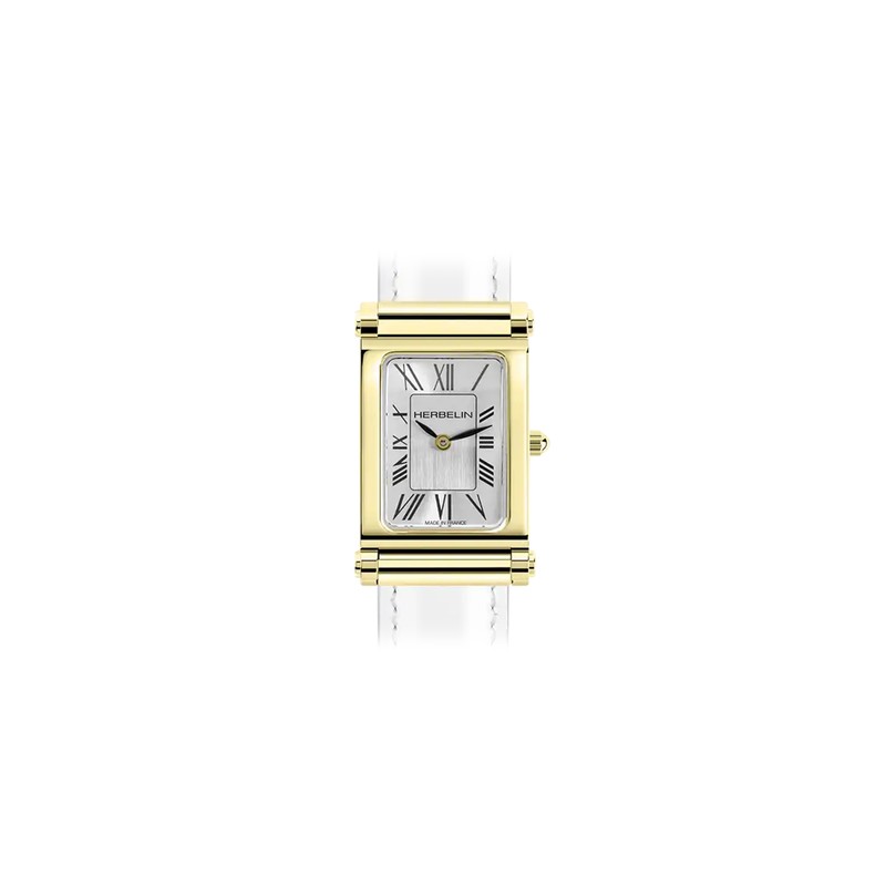 Michel Herbelin Watch - Antarès - Curved - Yellow Gold PVD