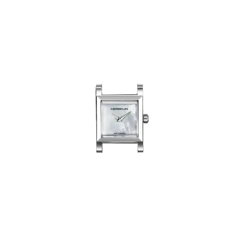 Michel Herbelin Watch - Antarès - Square - Genuine Mother-of-Pearl