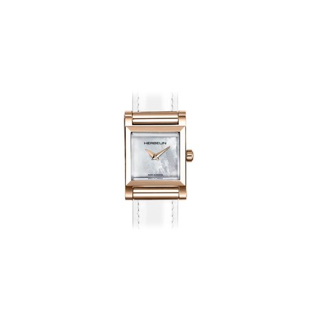 Michel Herbelin Watch - Antarès - Square - Rose Gold PVD