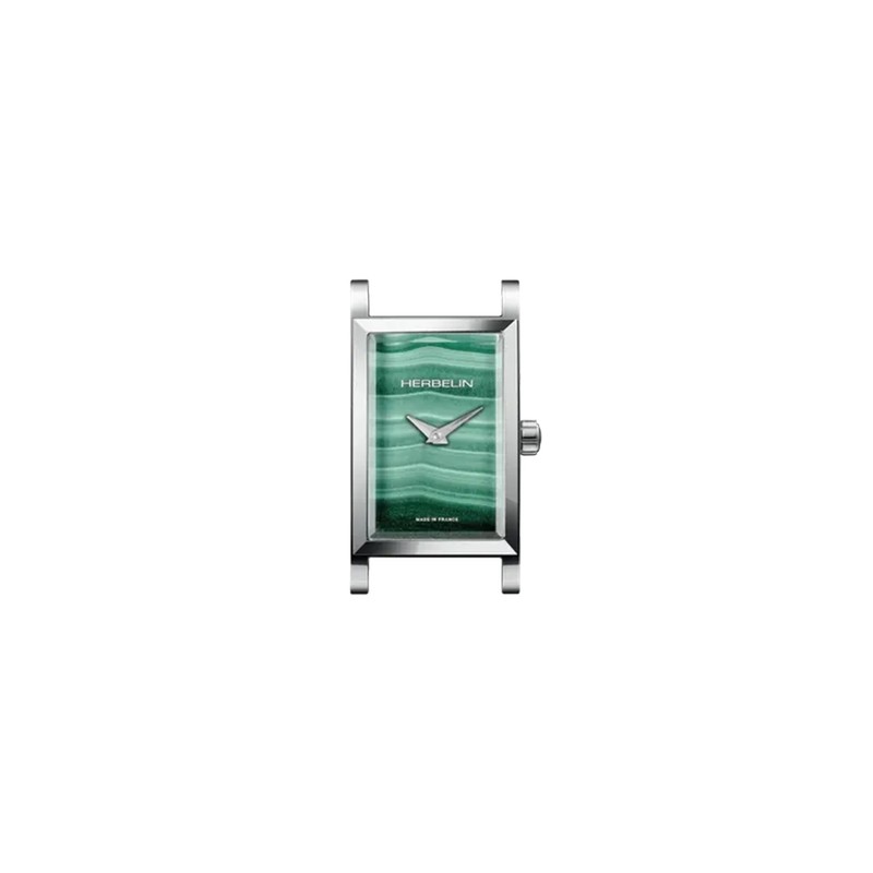 Michel Herbelin Watch - Antarès - Rectangle - Malachite