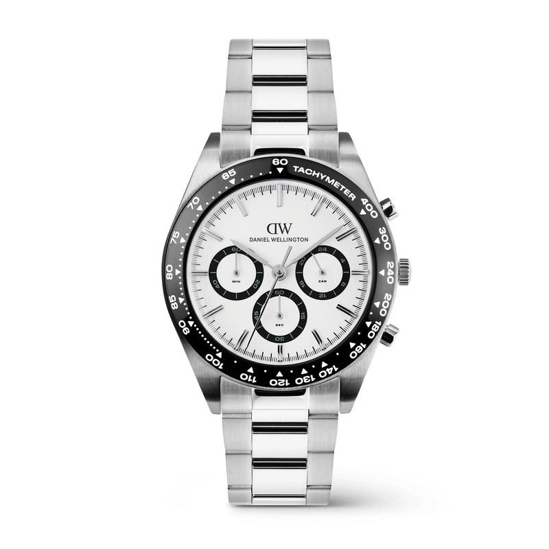 Daniel Wellington Watch - Iconic Tachymeter 3-Link Silver
