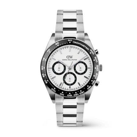 Daniel Wellington Watch - Iconic Tachymeter 3-Link Silver